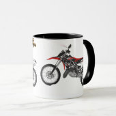 Mug Art de vélo de course (Devant droit)