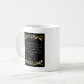Mug Art de vers de bible - 3h22 de lamentation - 23 (Devant gauche)