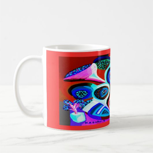 Mug art de vision Alien (Gauche)