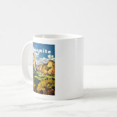 Mug Art de voyage du parc national de Yosemite (Devant gauche)