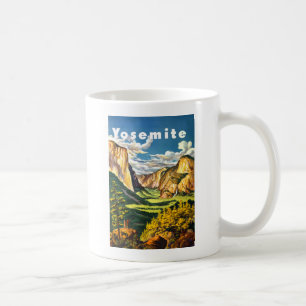 Mug Art de voyage du parc national de Yosemite