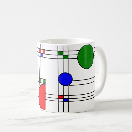 Mug Art déco (Devant droit)