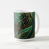 Mug Art Déco Artichaut (Devant droit)