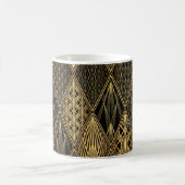 Mug Art Déco Black Gold Elegance (Centre)