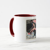 Mug Art Déco, Casino, Paris, Louis Gaudin, Vintage (Devant gauche)