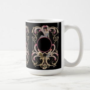 Mug Art déco festif personnalisable