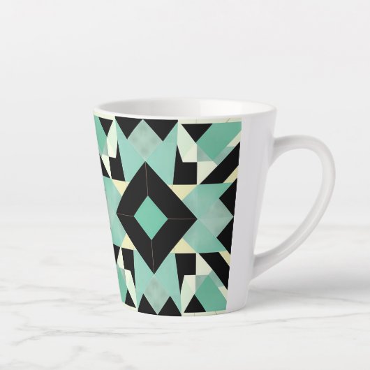 Mug Art Déco Géométrique 35cl (Droite)