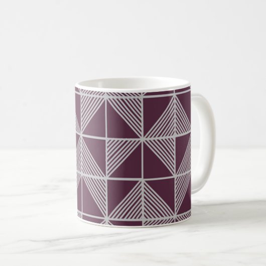 Mug Art Deco puzzle (Devant droit)