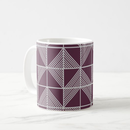 Mug Art Deco puzzle (Devant gauche)