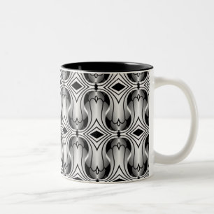 Mug Art Déco Ultramod, Argent