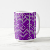 Mug Art Deco Zig Zag (Devant droit)