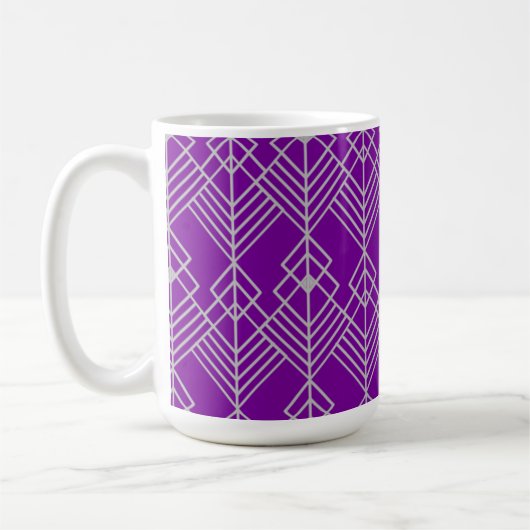 Mug Art Deco Zig Zag (Gauche)