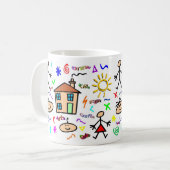Mug Art d'enfant (Devant gauche)