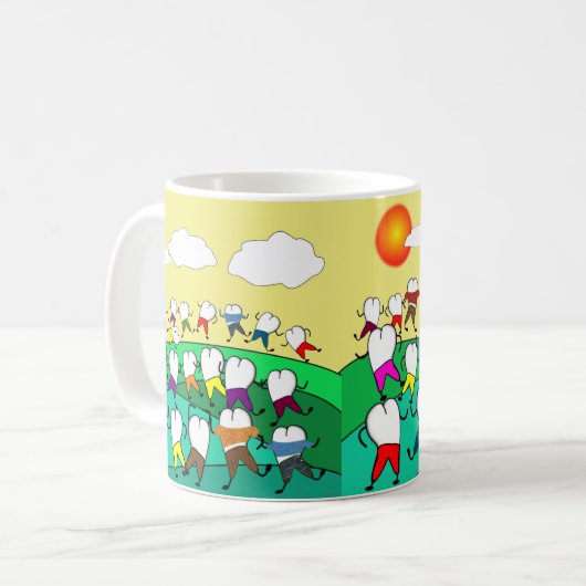 Mug Art dentaire Whimsical   (Devant gauche)