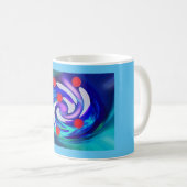 Mug Art des cinq étoiles rouges (Devant droit)