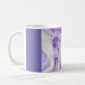 Mug Art des moments violets (Gauche)