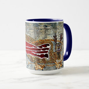 Mug Art Design of Tribal Native Americans