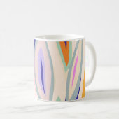 Mug Art d'été : Motif de collage créatif (Devant droit)