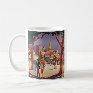 Mug Art d'été vintage Grasse