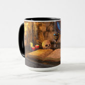 Mug Art d'étude à la bougie de l'académie sombre gothi (Devant gauche)