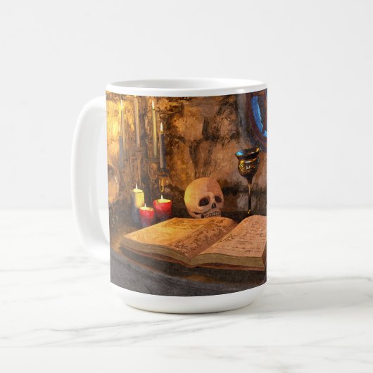Mug Art d'étude à la bougie de l'académie sombre gothi (Devant gauche)