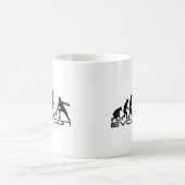 Mug Art d'évolution de sport de ping-pong (Centre)