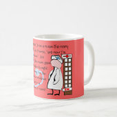 Mug Art d'histoire "d'infirmière retraitée"--Articles (Devant droit)