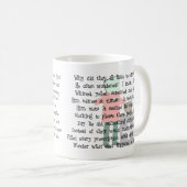 Mug Art d'histoire soumis à une contrainte drôle de (Devant droit)