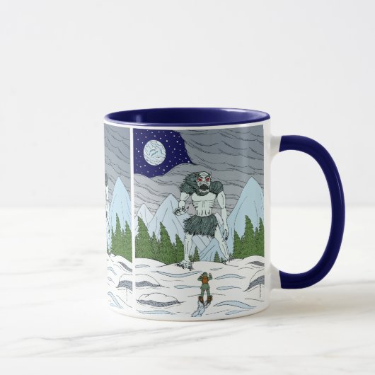 Mug Art d'horreur étrange d'Ithaqua (Droite)