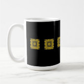 Mug art d'IA Golden Square (Gauche)