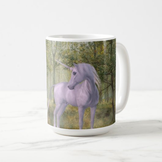 Mug Art d'imaginaire de licorne (Devant droit)
