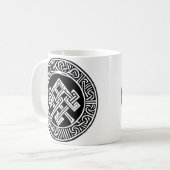 Mug Art d'inspiration celtique et viking (Devant gauche)