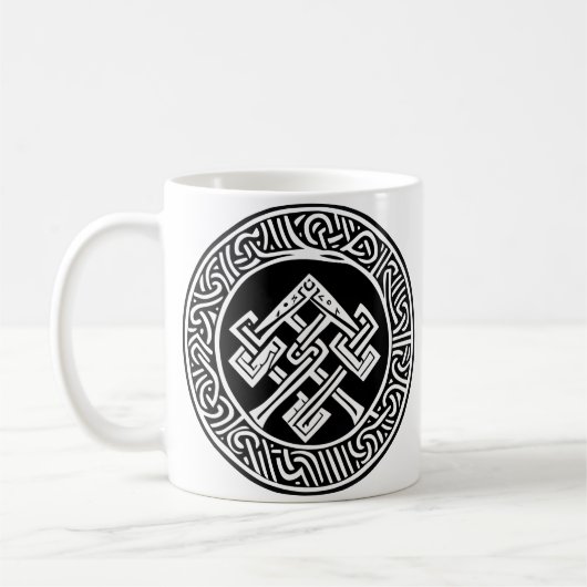 Mug Art d'inspiration celtique et viking (Gauche)