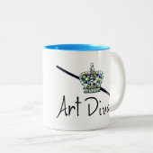 Mug "Art Diva" (Devant droit)