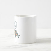 Mug Art d'oiseau drôle responsable de tweet (Centre)