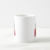 Mug Art drôle de bande dessinée de super héros de (Centre)