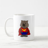 Mug Art drôle de bande dessinée de super héros de (Gauche)