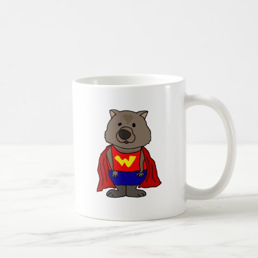 Mug Art drôle de bande dessinée de super héros de (Droite)