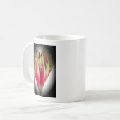 Mug Art du coeur floral (Devant gauche)