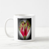 Mug Art du coeur floral (Gauche)