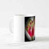 Mug Art du coeur floral (Devant gauche)