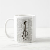 Mug Art du dictionnaire d'instruments de musique (Gauche)