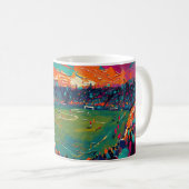 Mug Art du football (#1) (Devant droit)