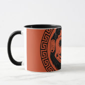Mug Art du grec ancien d'Apotropaic de méduse (Gauche)