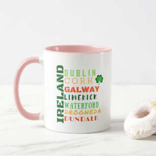 MUG ART DU MÉTRO IRLANDAIS