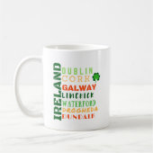 MUG ART DU MÉTRO IRLANDE (Gauche)