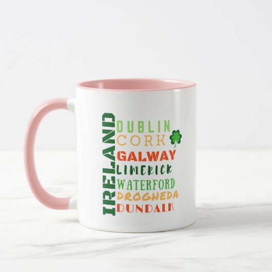MUG ART DU MÉTRO IRLANDE (Gauche)