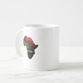Mug Art du patrimoine africain - Une fusion culturelle (Devant gauche)