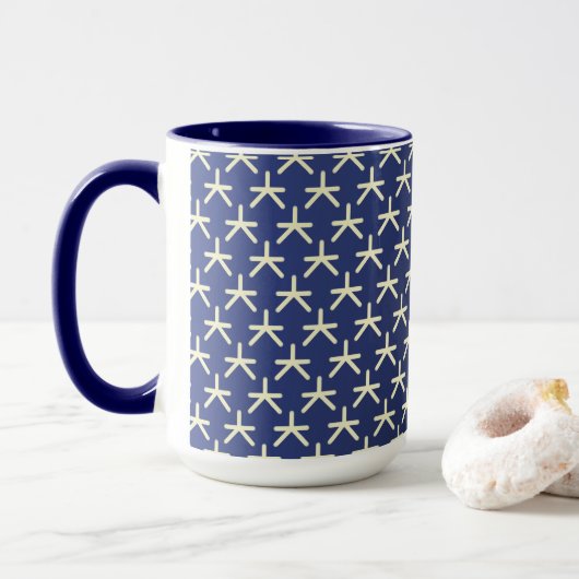 Mug Art égyptien réinventé (Avec donut)