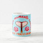 Mug art en forme de cœur (Centre)
